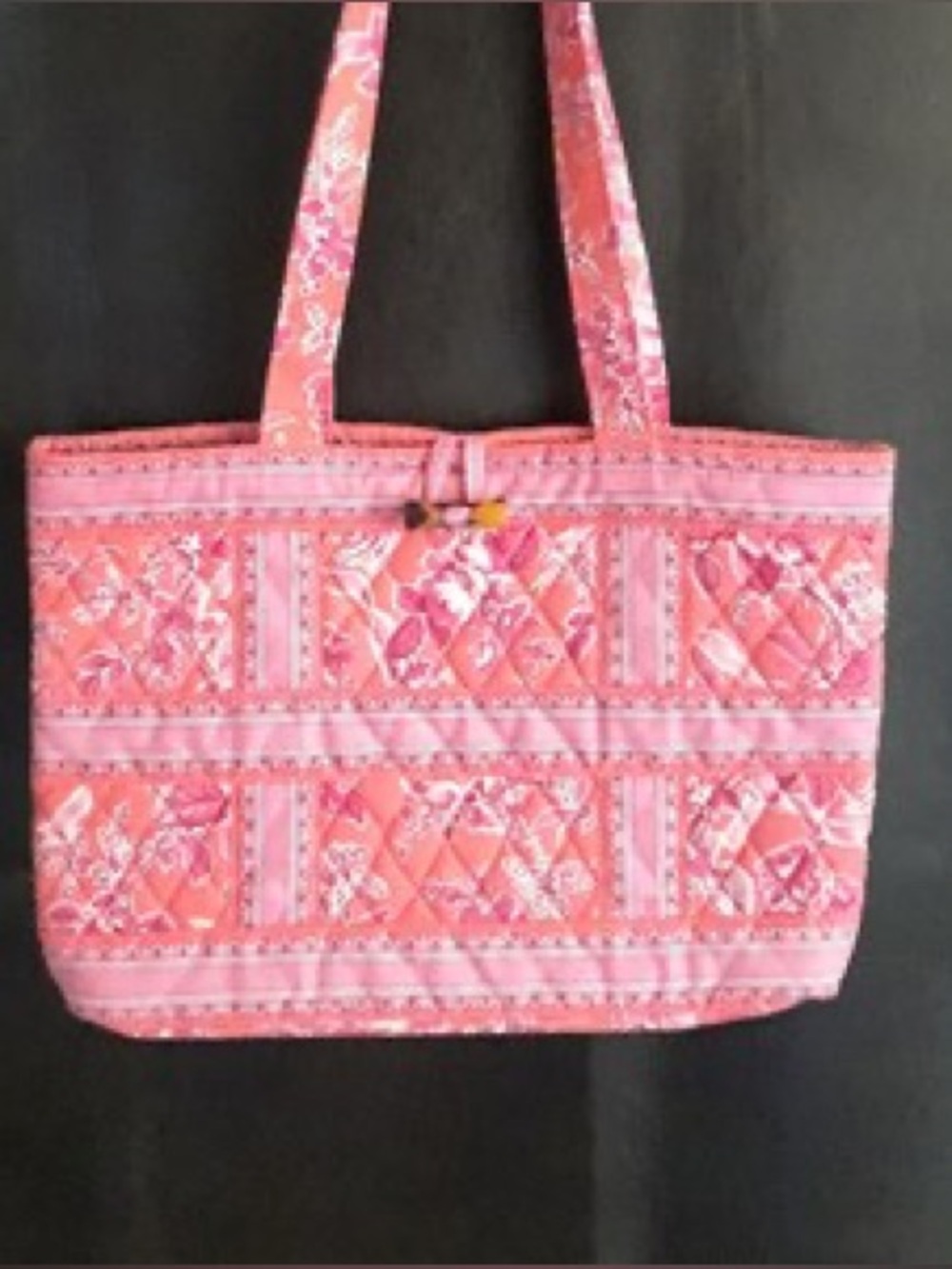Vera Bradley Hope Toile Small Tic Tac Tote Retired